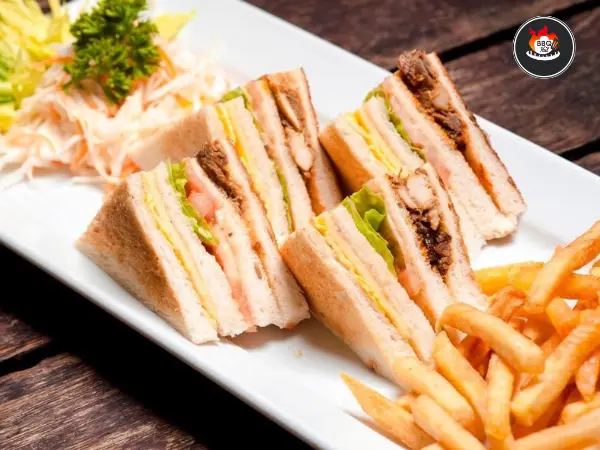 Beef Club Sandwich